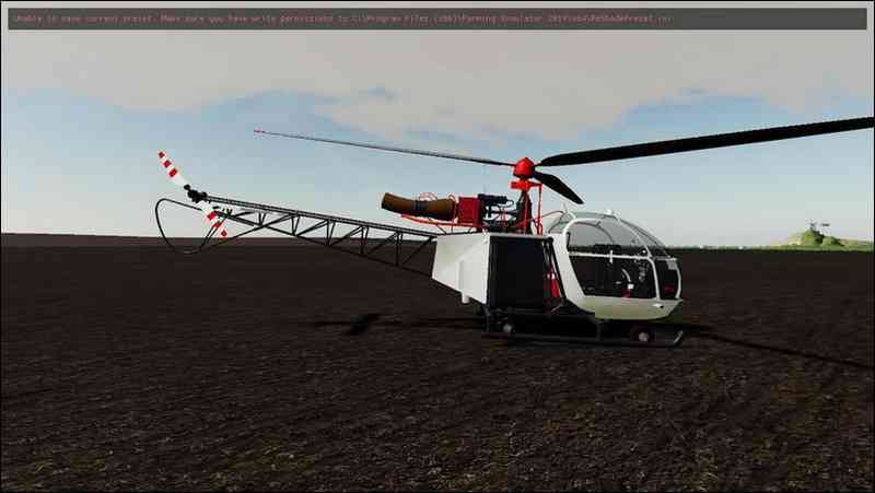 Мод Robin helicopter для игры Farming Simulator 2019