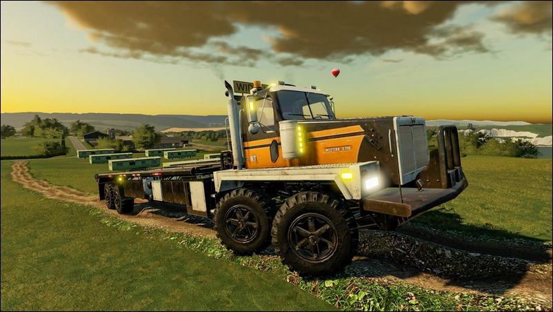 Мод Western Twin-Steer Truck для игры Farming Simulator 2019
