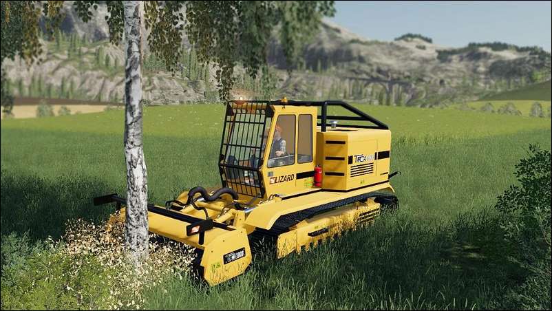 Мод LIZARD Trex600 v1.1 для игры Farming Simulator 2019