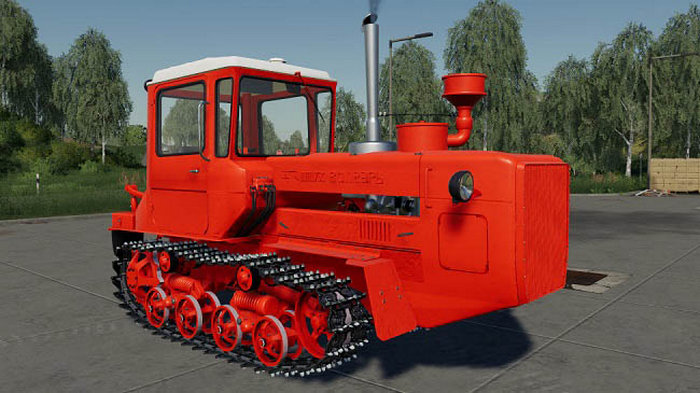 Мод ДТ-175 Волгарь v1.1 для игры Farming Simulator 2019