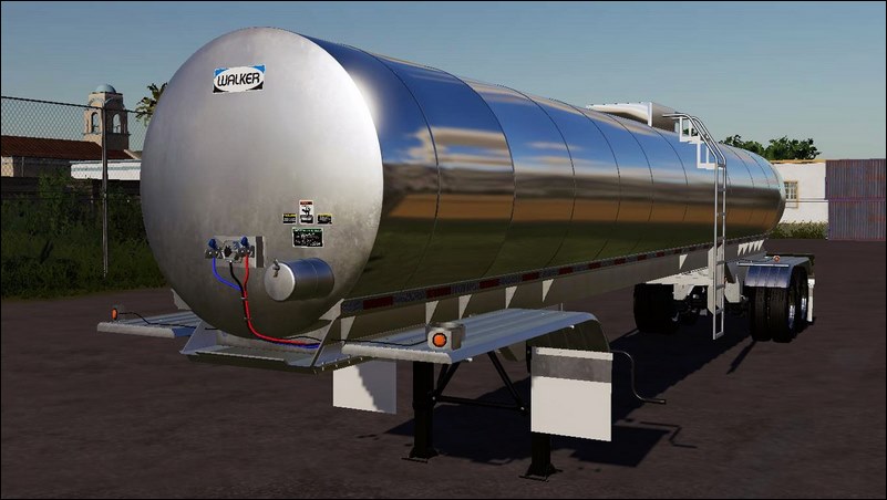 Мод Walker Food Grade Tanker V1.0 для Farming Simulator 2019
