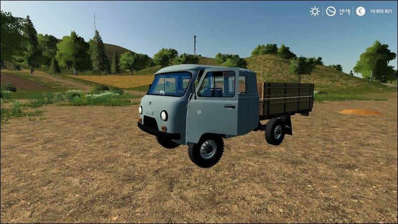 Мод УАЗ 390945 для Farming Simulator 2019