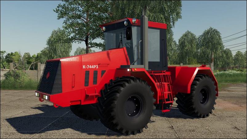 Мод Кировец K-744 v1.6.1.0 для игры Farming Simulator 2019