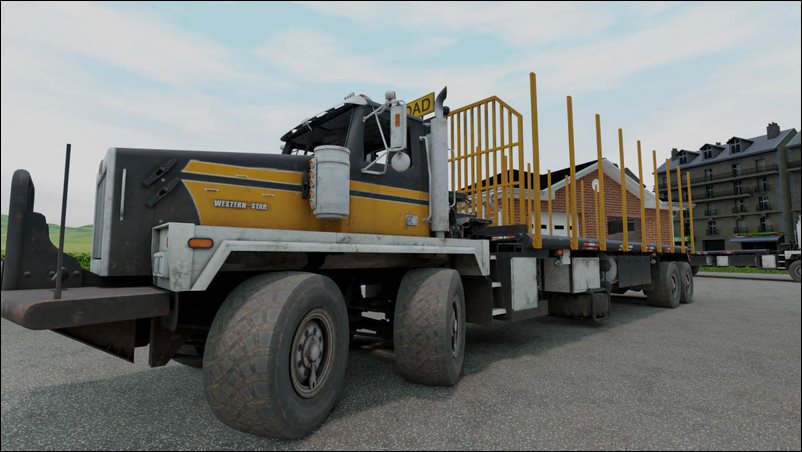 Мод Western Twin-Steer Truck v1.2 для игры Farming Simulator 2019