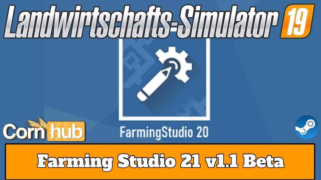 Мод FarmingStudio21 v1.1 для игры Farming Simulator 2019