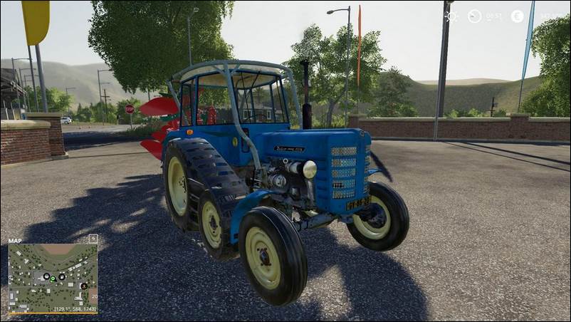 Мод Zetor 4016 для игры Farming Simulator 2019