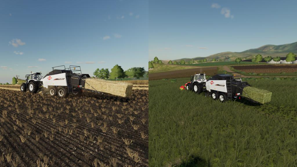 Мод New Bales v1.3.0.0 для Farming Simulator 2019